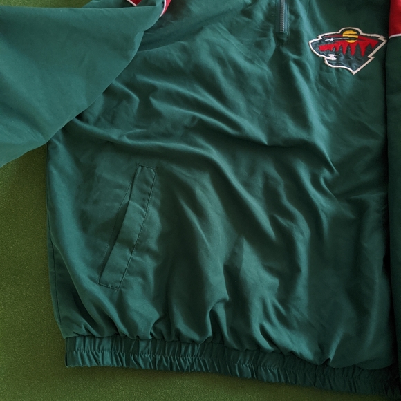 Vintage NHL Minnesota Wild Windbreaker Medium - Picture 2 of 8